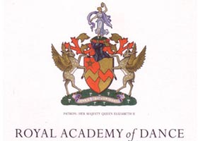 logo escuela baile royal academy of dance